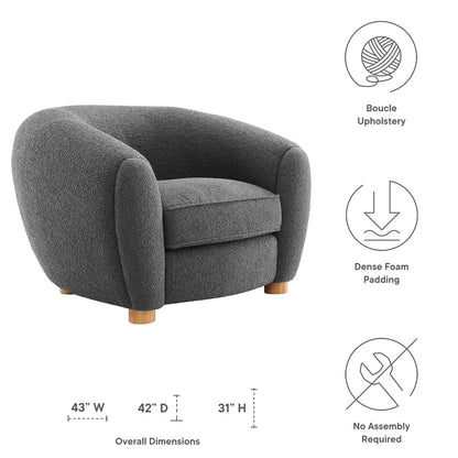 Ona Boucle Armchair