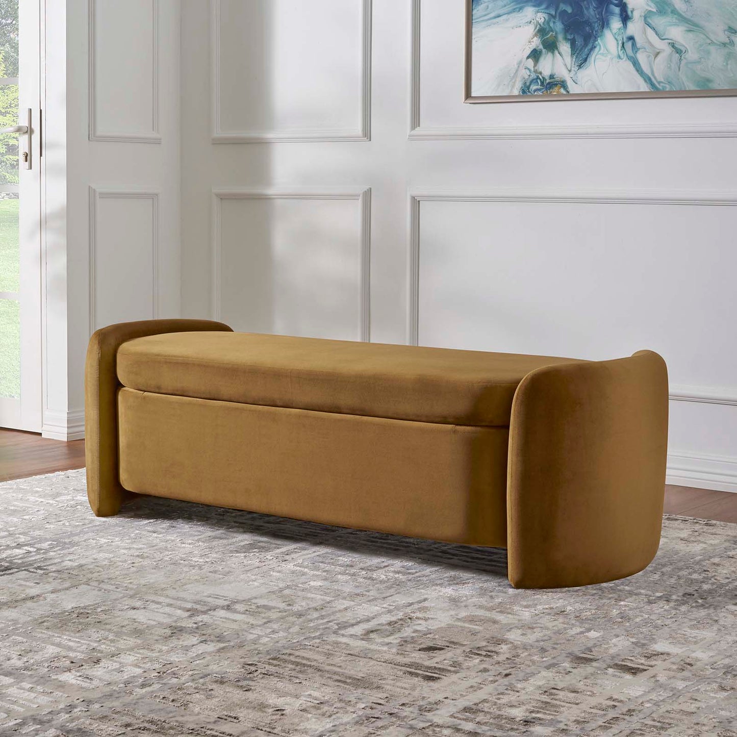 Bala Velvet Bench