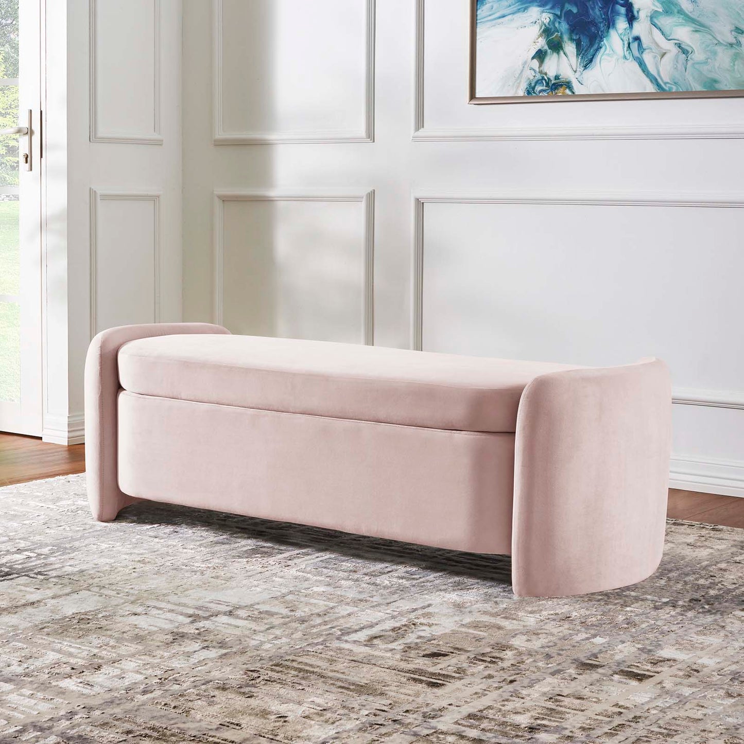 Bala Velvet Bench