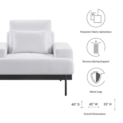 Zan Upholstered Armchair