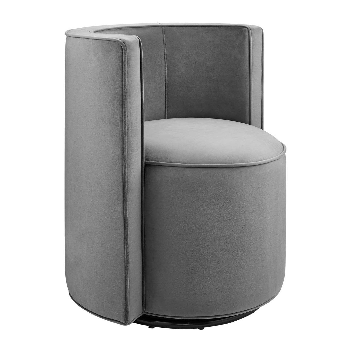 Dia Velvet Swivel Chair