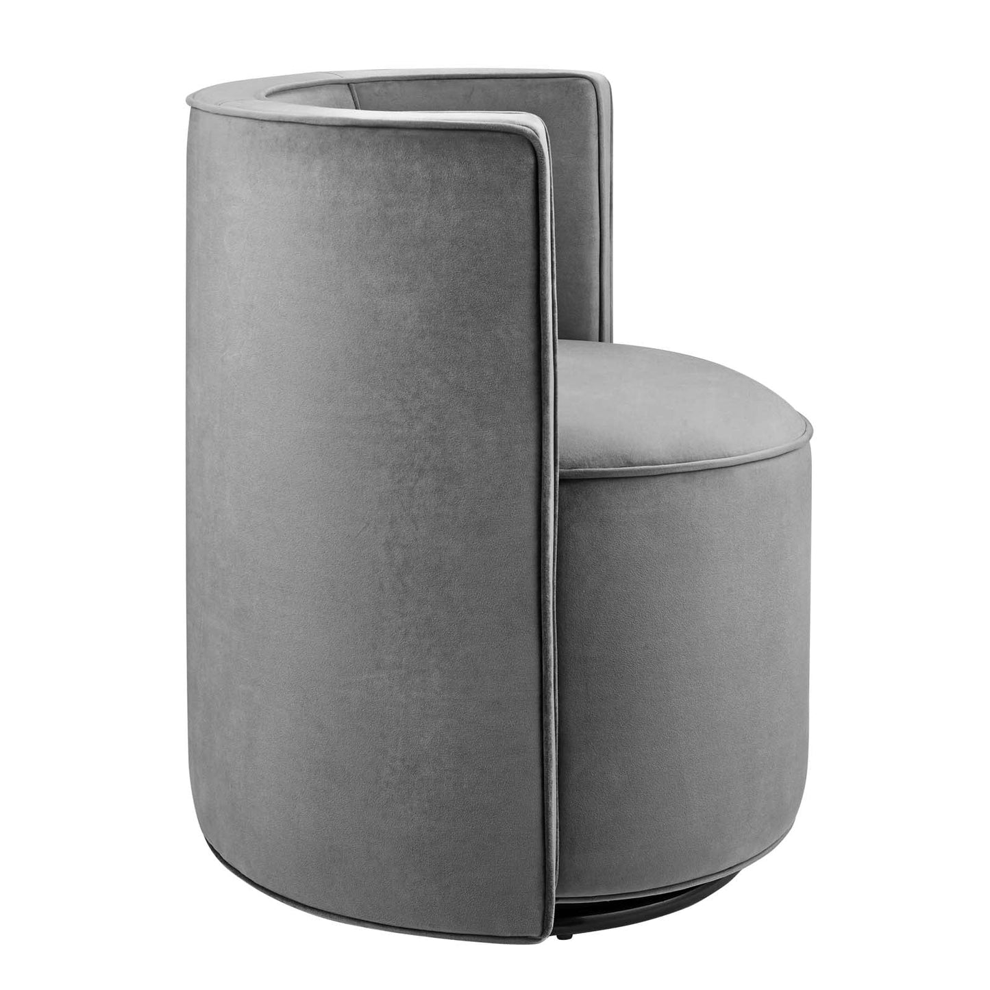 Dia Velvet Swivel Chair