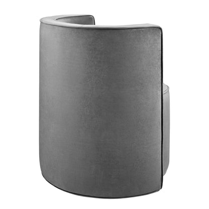 Dia Velvet Swivel Chair