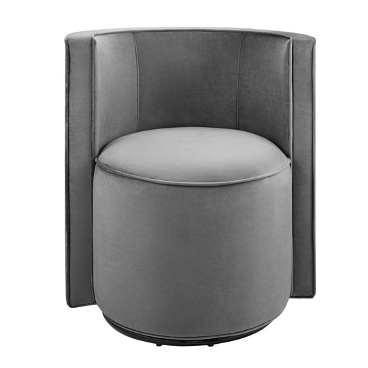 Dia Velvet Swivel Chair