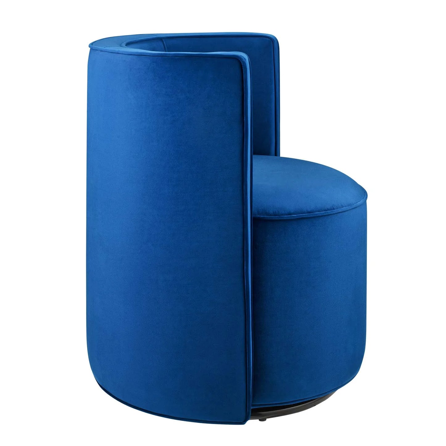 Dia Velvet Swivel Chair