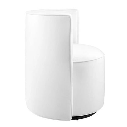Dia Velvet Swivel Chair