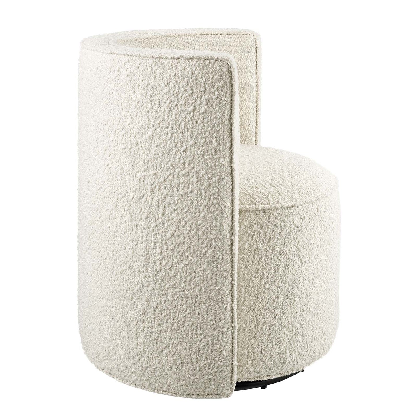 Dia Boucle Swivel Chair