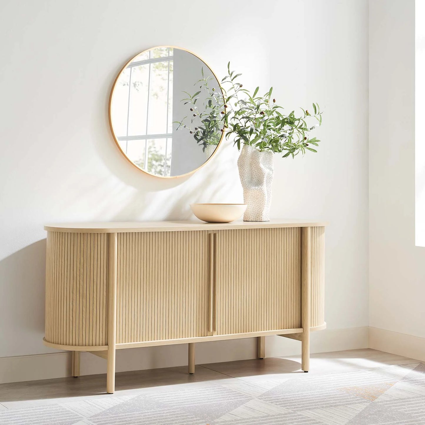 Cadence 63" Curved Sideboard