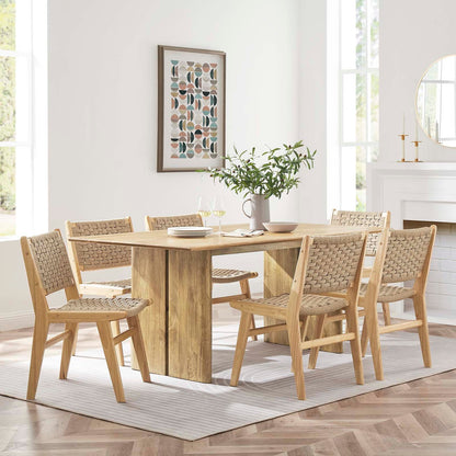 Kala 72" Wood Dining Table