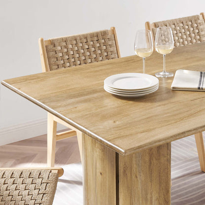 Kala 72" Wood Dining Table