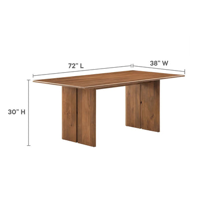 Kala 72" Wood Dining Table
