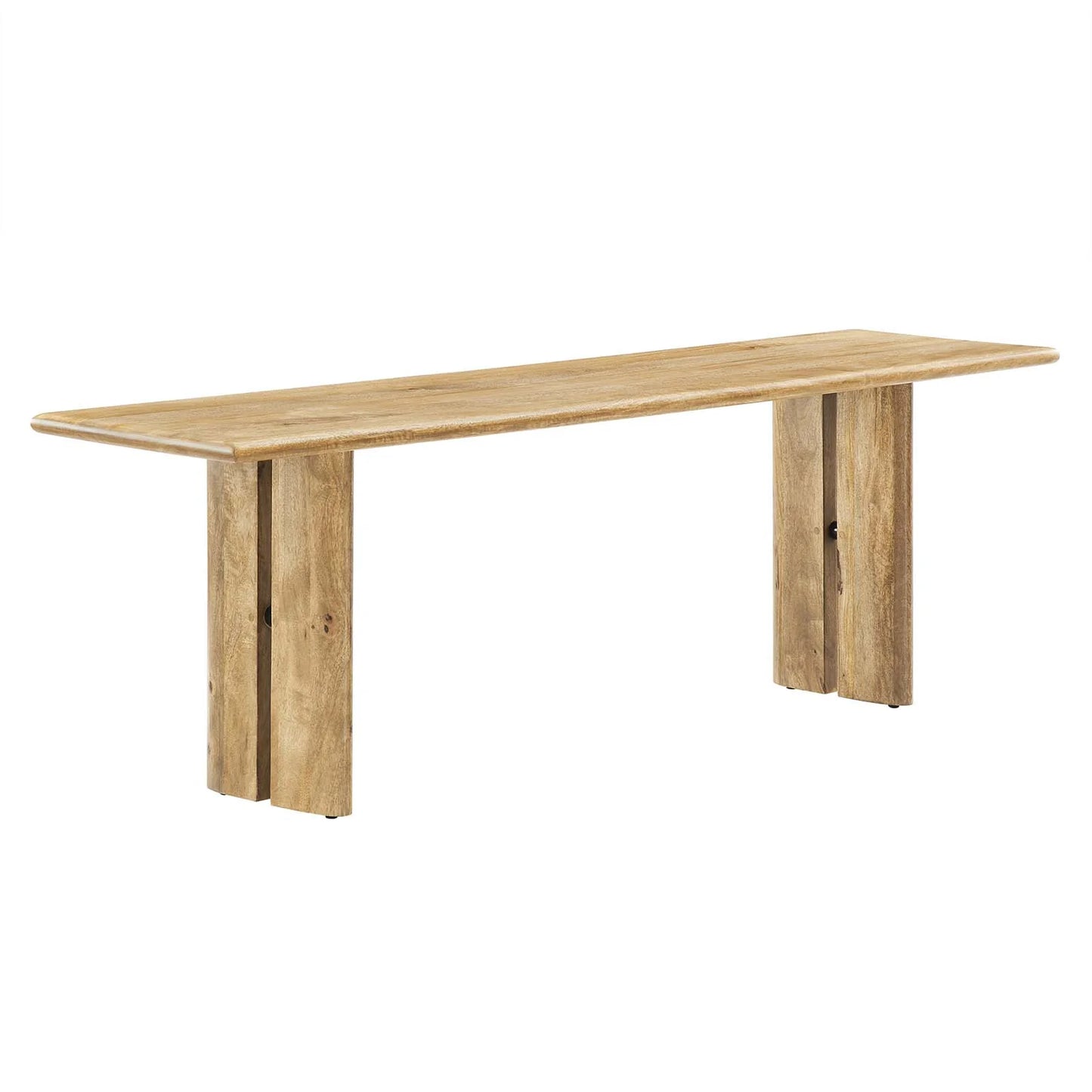 Rupi Wood Bench 58"