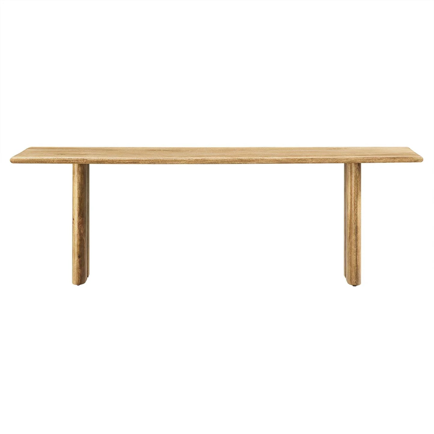 Rupi Wood Bench 58"