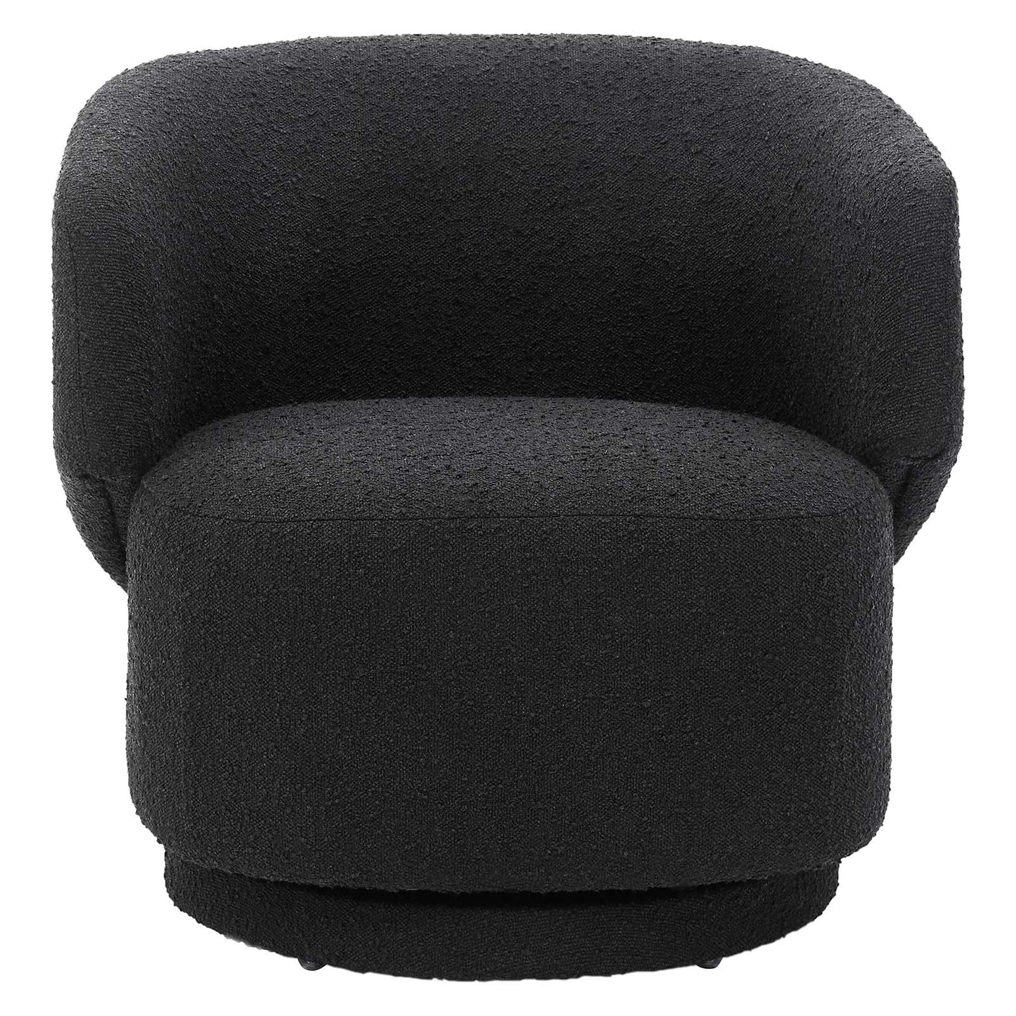 Riya Boucle Swivel Armchair