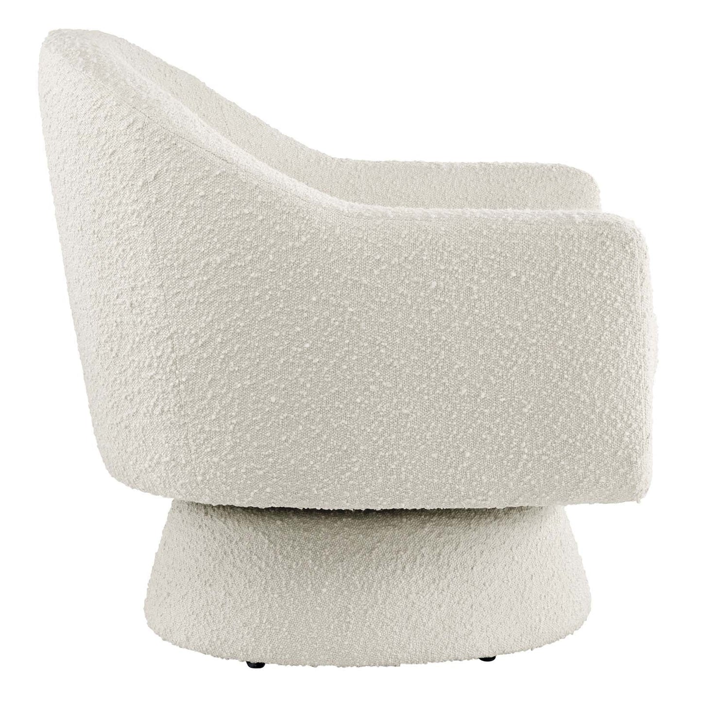 Esha Boucle Swivel Chair