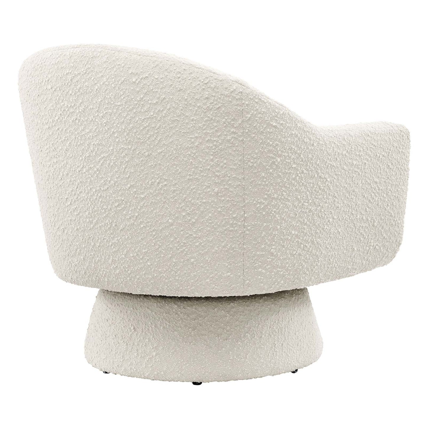 Esha Boucle Swivel Chair