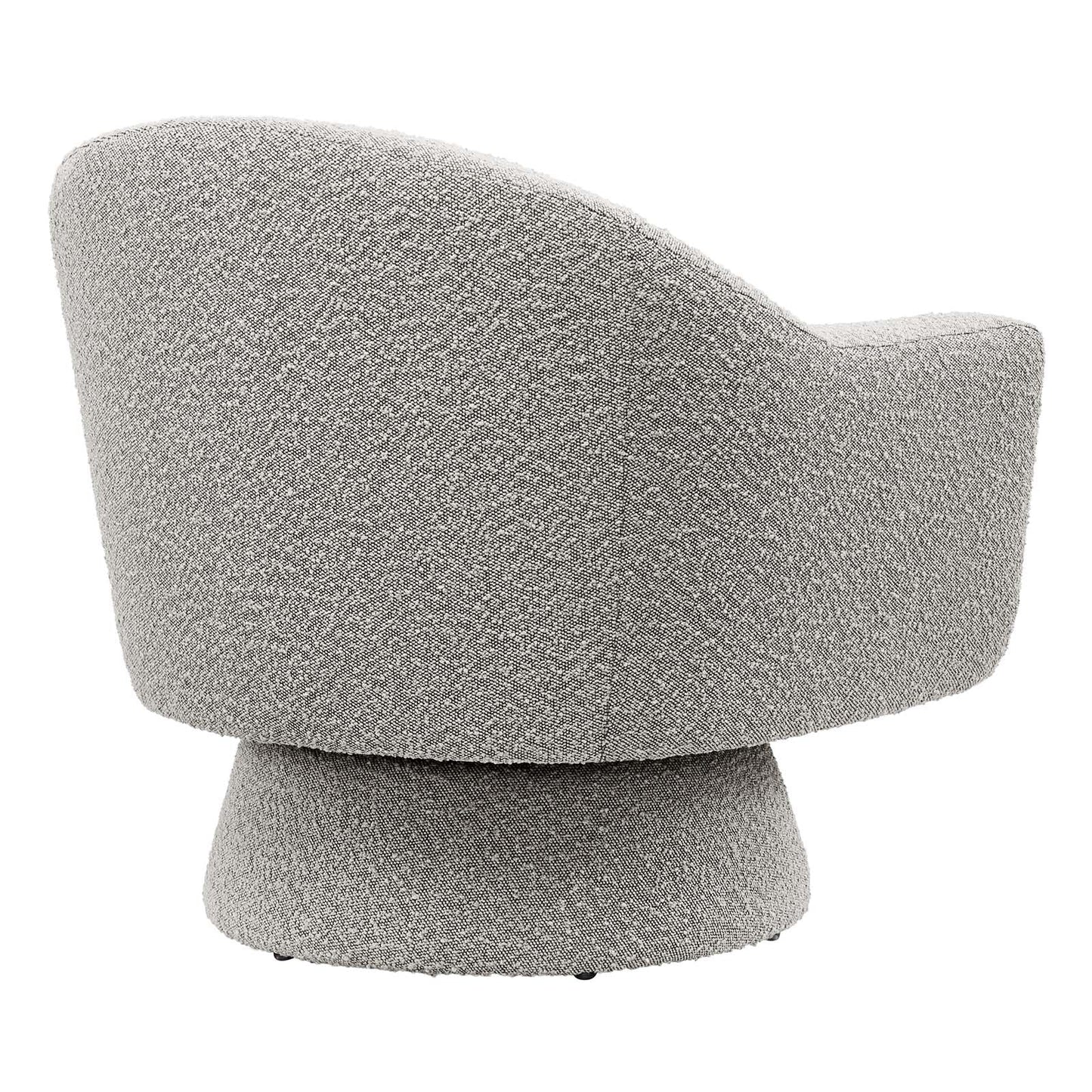 Esha Boucle Swivel Chair