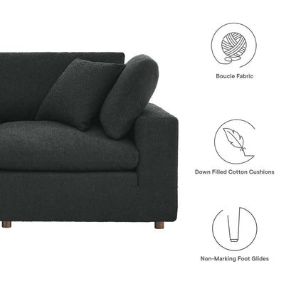 Tobi Overstuffed Boucle Sofa