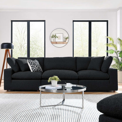 Tobi Overstuffed Boucle Sofa