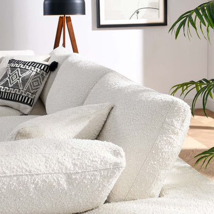 Tobi Overstuffed Boucle Sofa