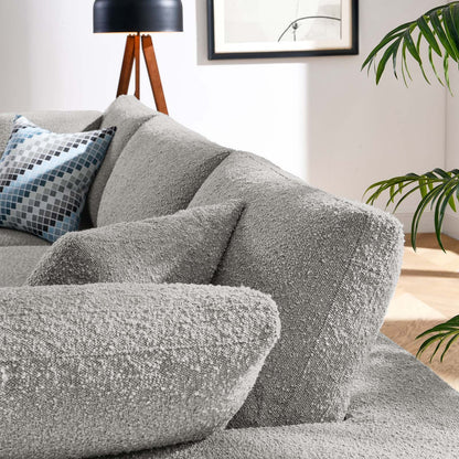 Tobi Overstuffed Boucle Sofa