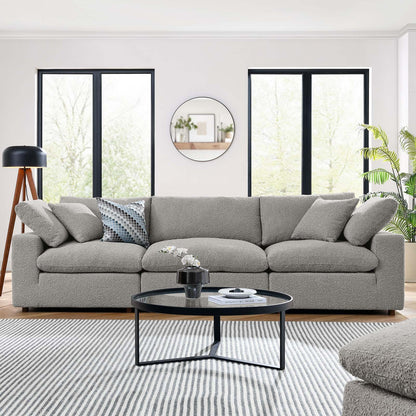 Tobi Overstuffed Boucle Sofa