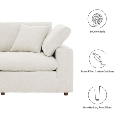 Tobi Overstuffed Boucle 5-Piece Sectional