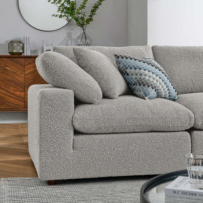Tobi Overstuffed Boucle 5-Piece Sectional