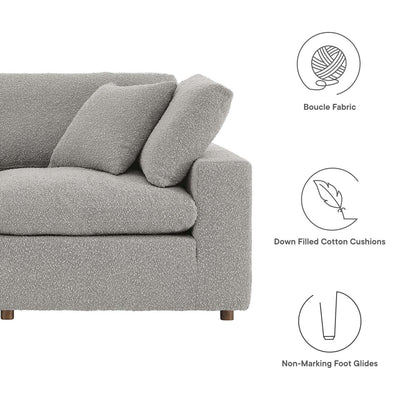 Tobi Overstuffed Boucle 8-Piece Sectional