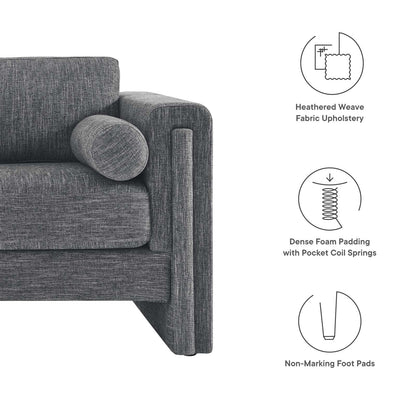 Taza Fabric Loveseat