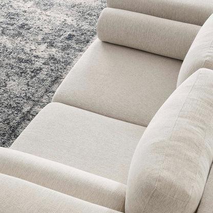 Taza Fabric Loveseat