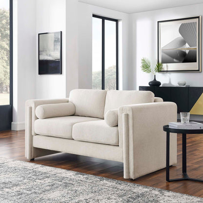 Taza Fabric Loveseat