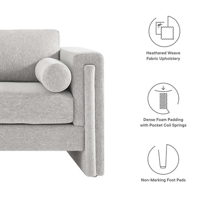 Taza Fabric Loveseat