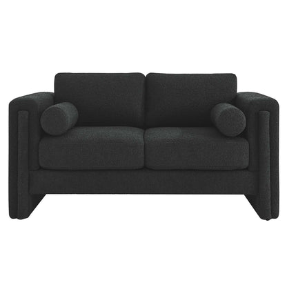 Taza Boucle Loveseat
