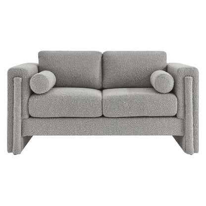 Taza Boucle Loveseat