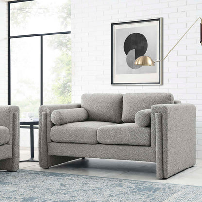 Taza Boucle Loveseat