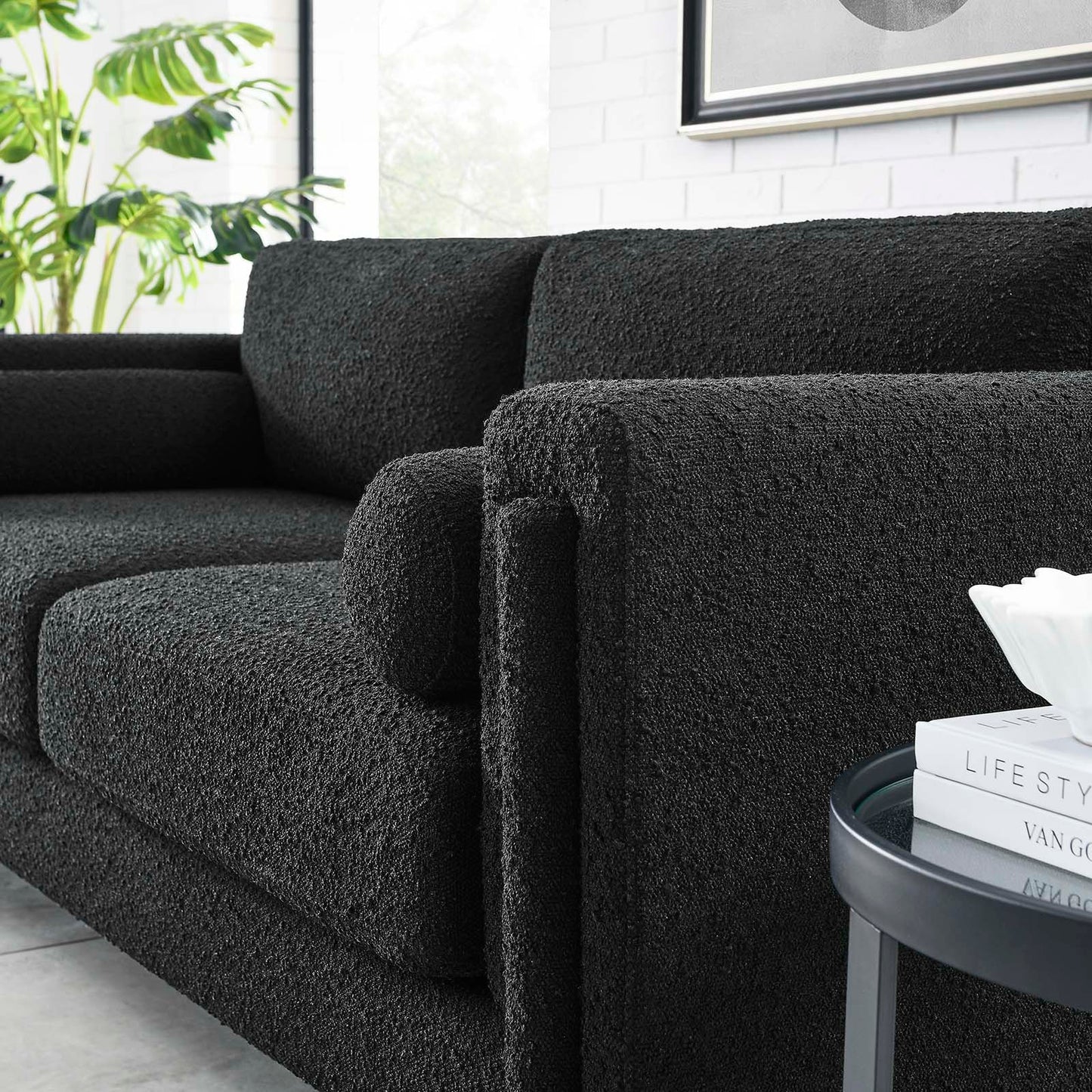 Ahana Boucle Sofa