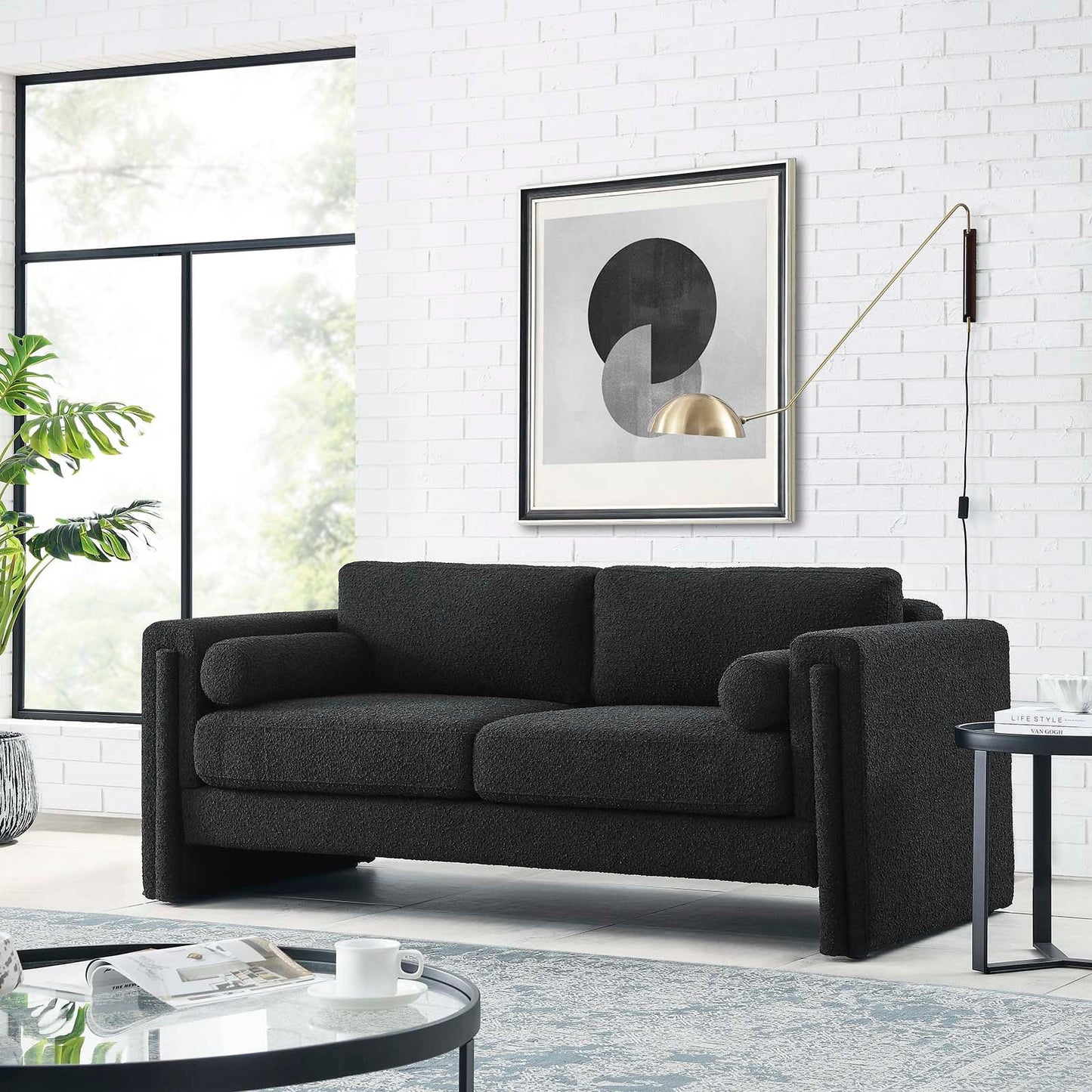 Ahana Boucle Sofa