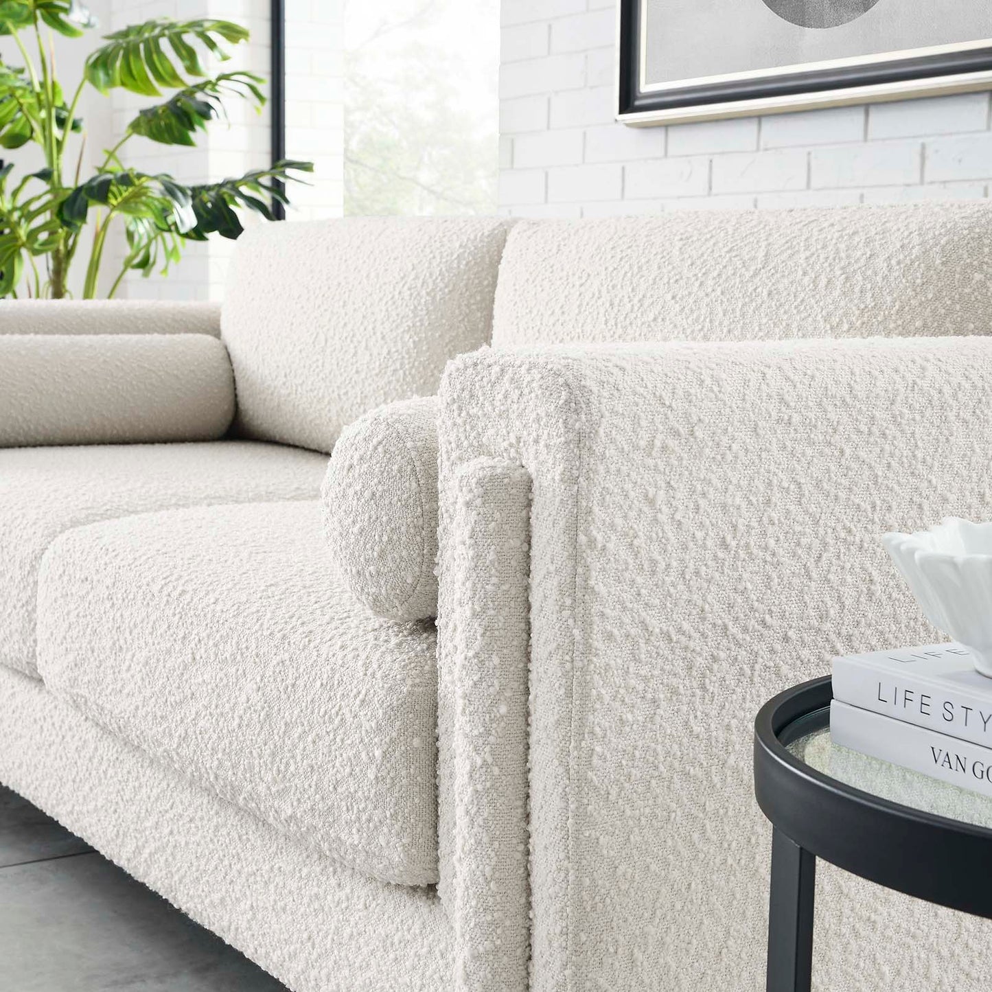 Ahana Boucle Sofa