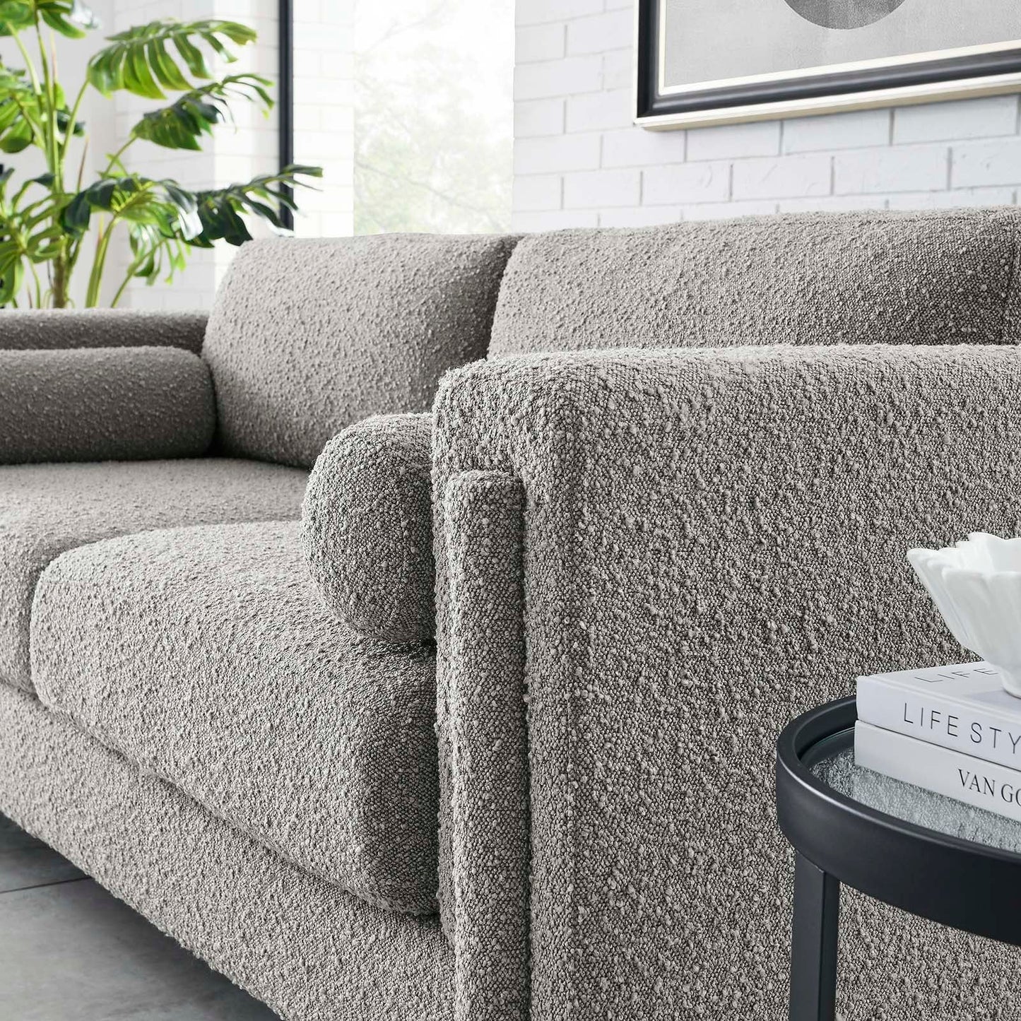 Ahana Boucle Sofa