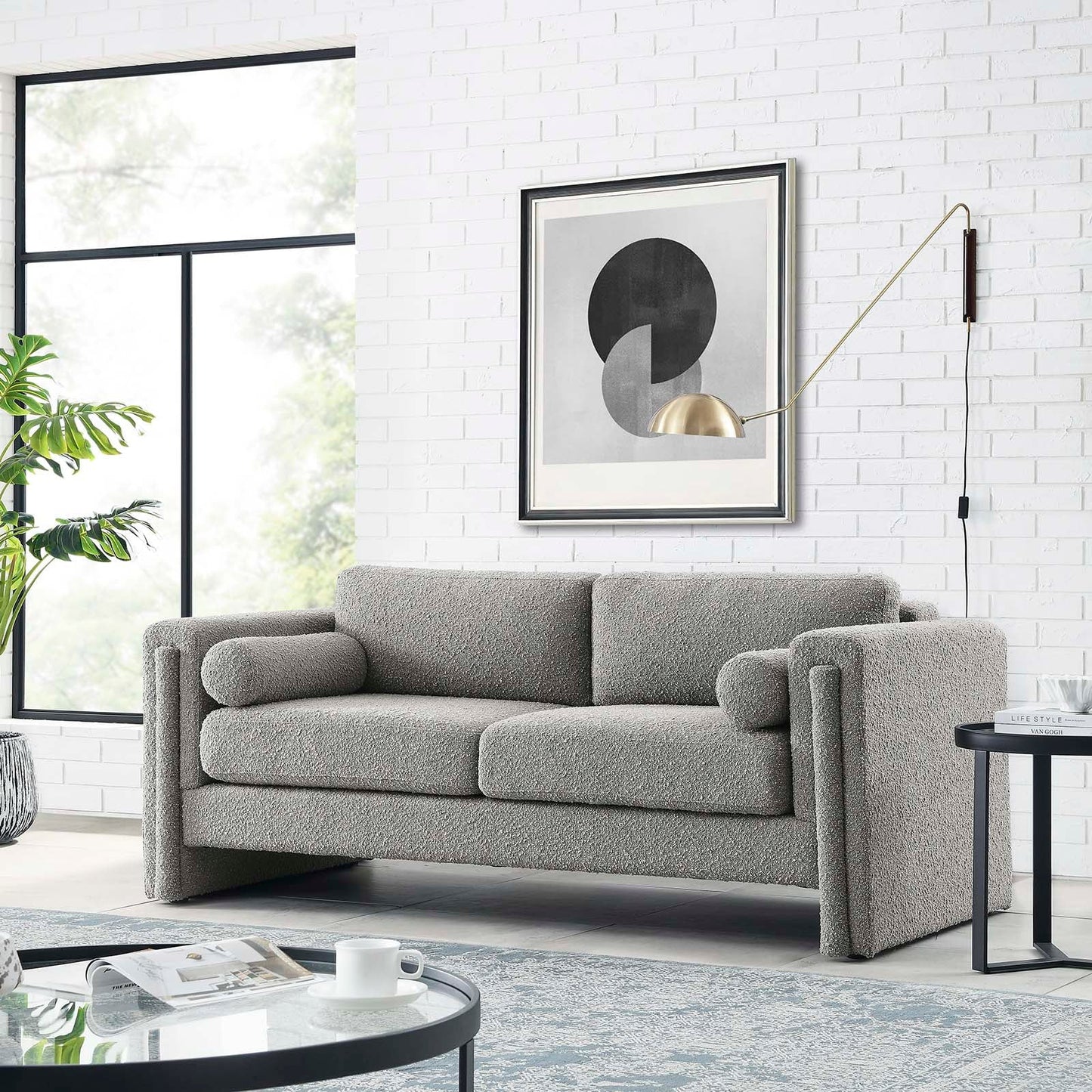 Ahana Boucle Sofa