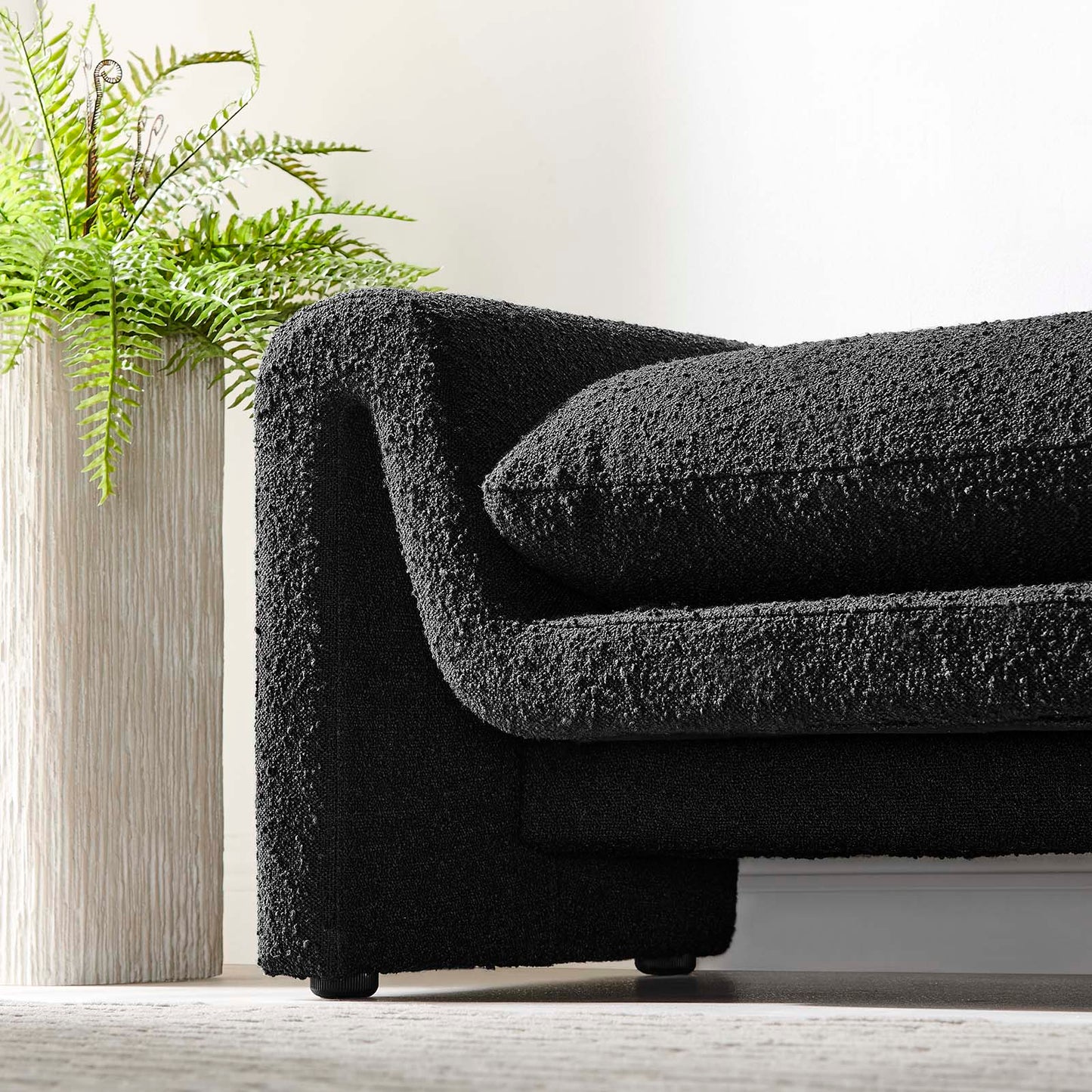 Anaya Boucle Bench