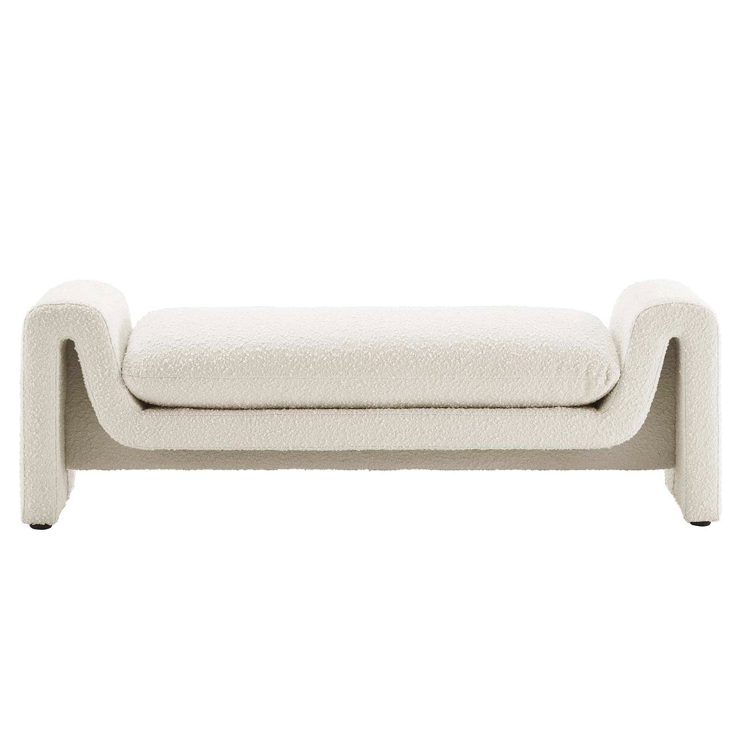 Anaya Boucle Bench