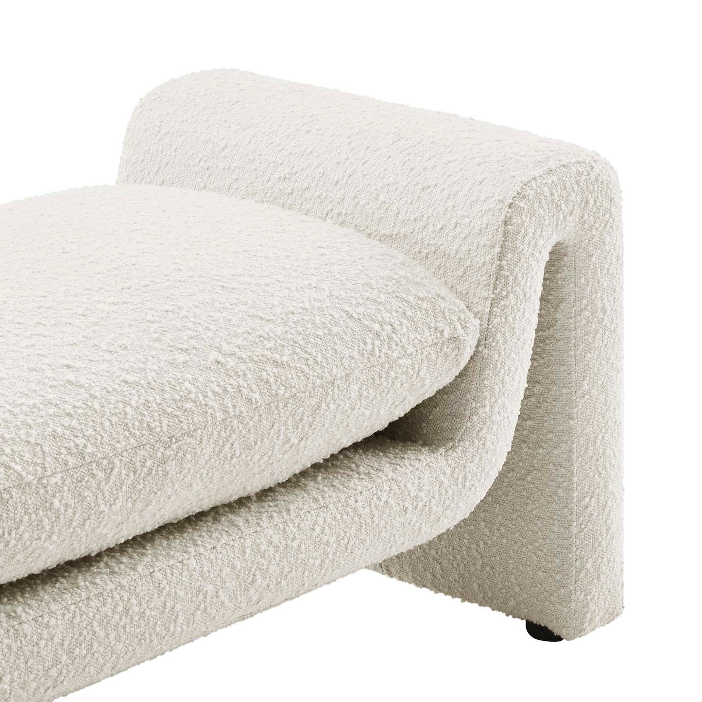 Anaya Boucle Bench