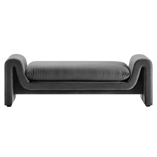 Anaya Velvet Bench