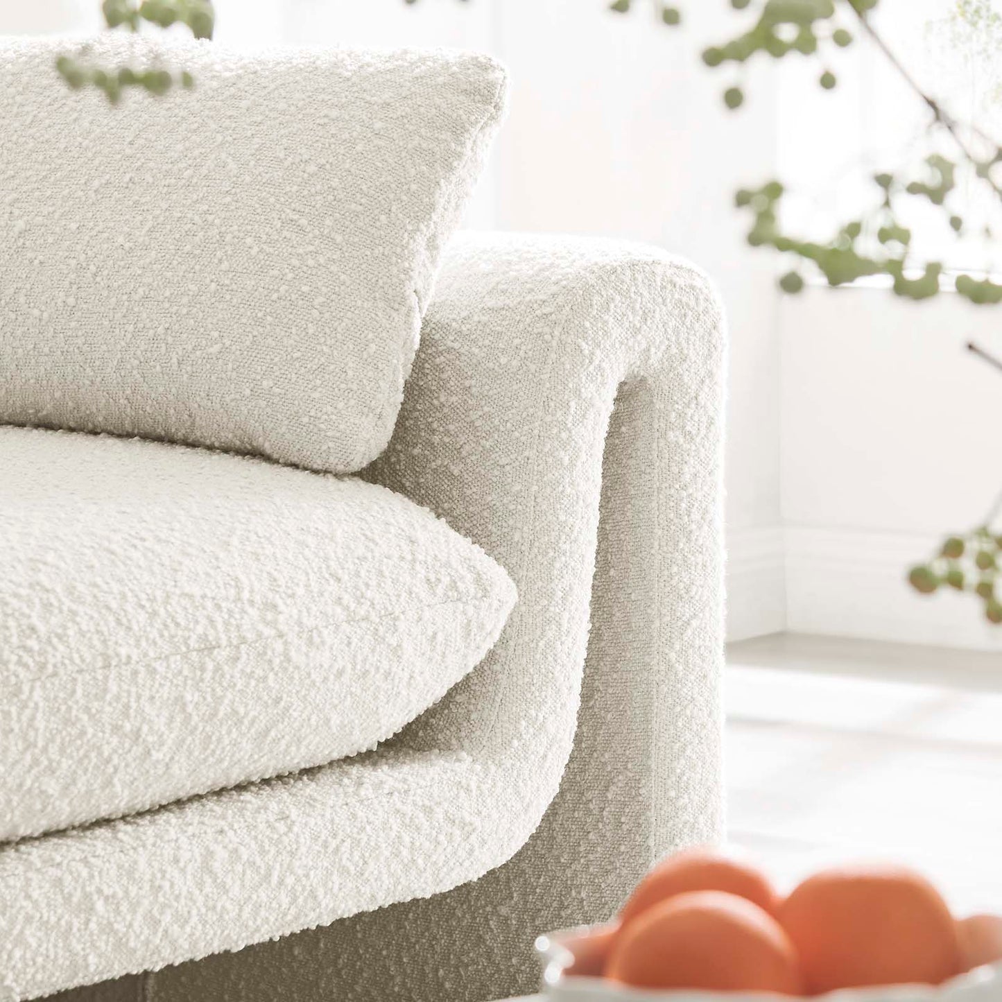 Anaya Boucle Sofa