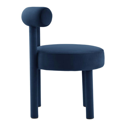 Nilo Performance Velvet Dining Chair