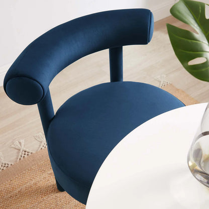 Nilo Performance Velvet Dining Chair