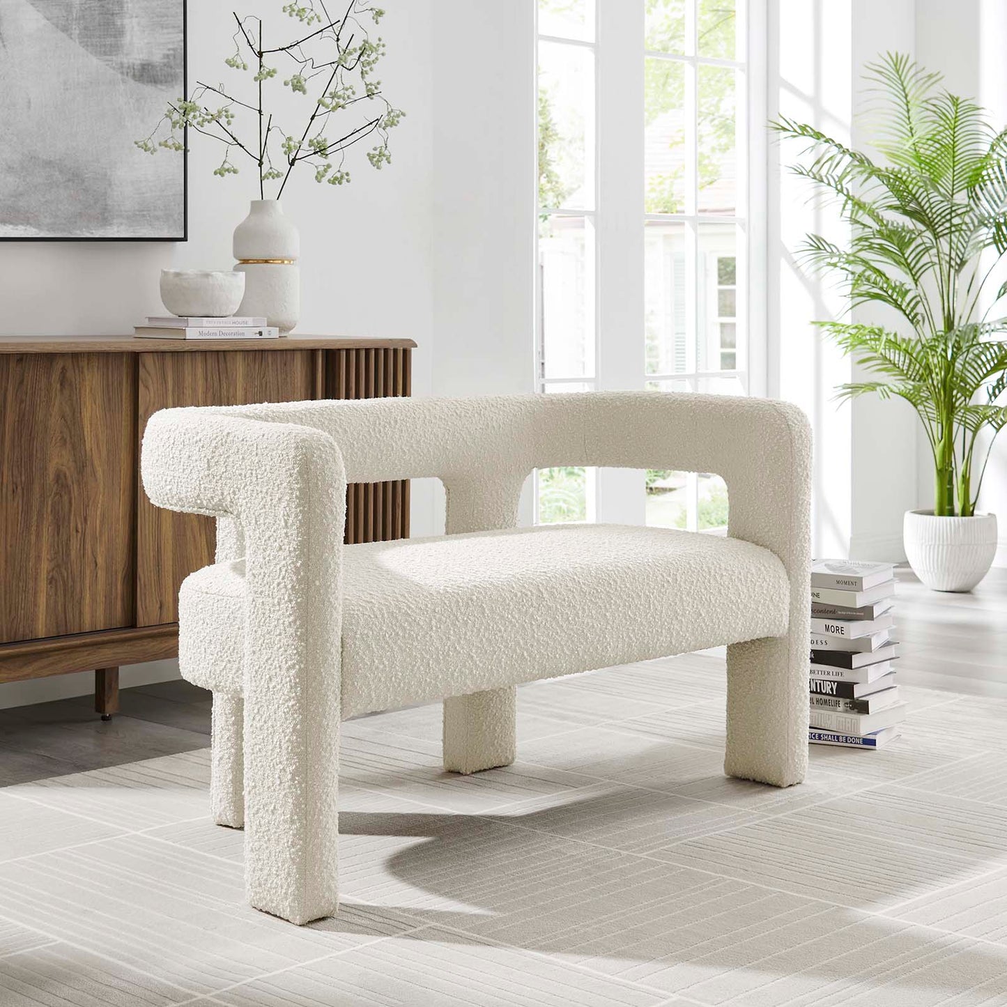 Kiara Boucle Loveseat