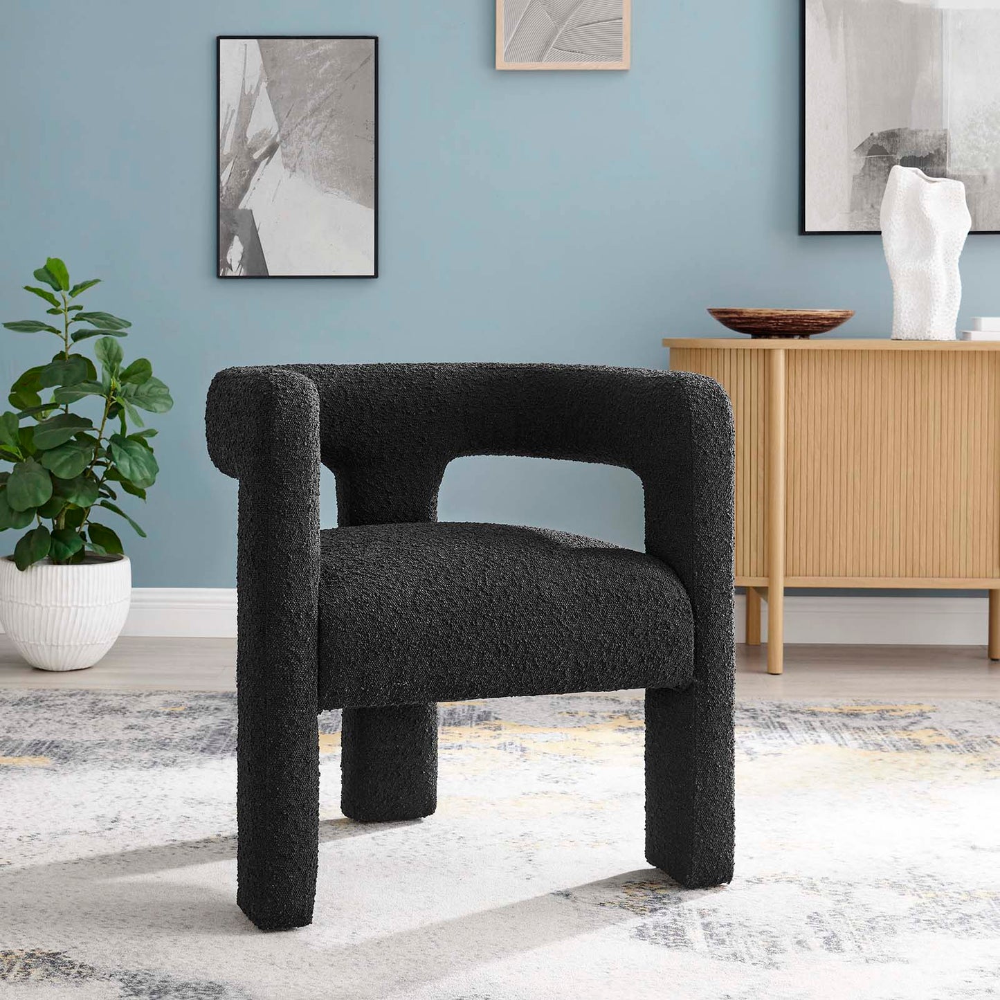 Kiara Boucle Armchair